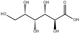 2,3,4,5,6-pentahydroxyhexanoic acid 结构式