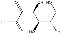 2-酮-L-古洛糖酸 结构式