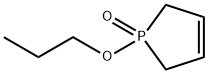 1-Propoxy-4,5-dihydro-1H-phosphole 1-oxide 结构式