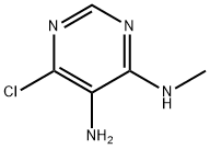 6-氯-4-甲基嘧啶-4,5-二胺,6-氯-4-甲基-4,5-二氨基嘧啶 结构式