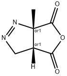 3H-Furo[3,4-c]pyrazole-4,6-dione,3a,6a-dihydro-6a-methyl-,cis-(9CI) 结构式