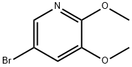 2,3-二甲氧基-5-溴吡啶 结构式