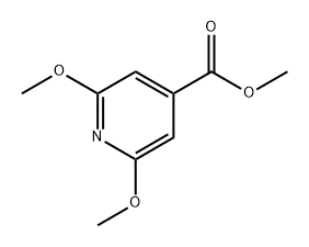 4-吡啶甲酸, 2,6-二甲氧基-, 甲酯 结构式