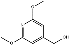 2,6-二甲氧基-4-吡啶甲醇 结构式