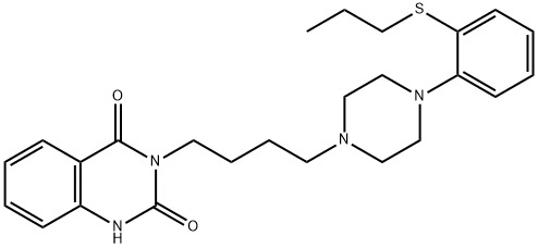 硫哌立酮 结构式