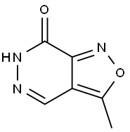 Isoxazolo[3,4-d]pyridazin-7(6H)-one, 3-methyl- (9CI) 结构式