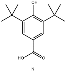 nickel 3,5-bis(tert-butyl-4-hydroxybenzoate (1:2) 结构式