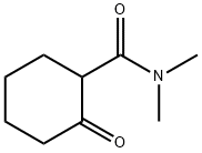 2-OXO-CYCLOHEXANECARBOXYLIC ACIDDIMETHYLAMIDE 结构式