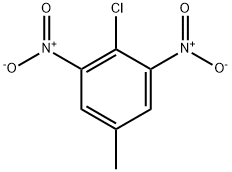 4-氯-3,5-二硝基甲苯 结构式
