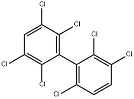 2,2',3,3',5,6,6'-七氯联苯 结构式