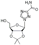 2',3'-异亚丙基利巴韦林 结构式