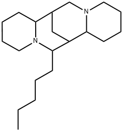 17-pentylsparteine 结构式