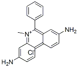 3,8-diamino-5-methyl-6-phenylphenanthridinium chloride 结构式