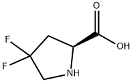 L-脯氨酸-4,4,4-二氟-(9CI) 结构式
