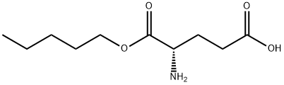 2-amino-5-oxo-5-pentoxy-pentanoic acid 结构式