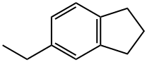 1H-Indene, 5-ethyl-2,3-dihydro- 结构式