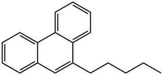 9-PENTYL-PHENANTHRENE 结构式