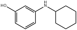 3-环己氨基苯酚 结构式