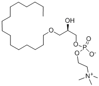 1-O-hexadecyl-2-hydroxy-sn-glycero-3-phosphocholine