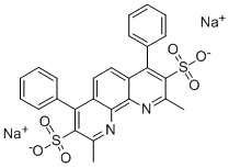 浴酮灵二磺酸二钠盐单水合物 结构式