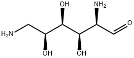 2,6-Diamino-2,6-dideoxy-L-idose 结构式