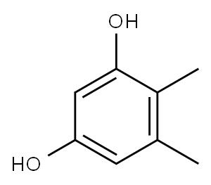 4,5-二甲基间苯二酚 结构式