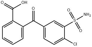 氯噻酮相关物质A 结构式