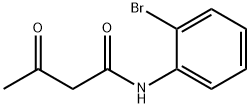 N-(2-溴苯基)-3-氧代-丁酰胺 结构式