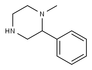 1-甲基-2-苯基哌啶 结构式