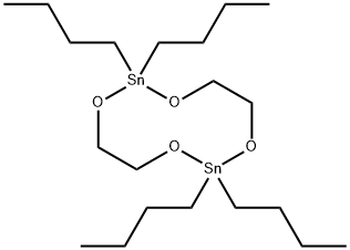 2,2,7,7-四丁基-1,3,6,8,2,7-四氧杂二锡杂环癸烷	 结构式