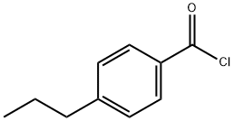 4-丙基苯甲酰氯 结构式