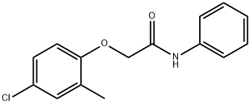 2-(4-Chloro-2-methylphenyloxy)-N-phenylacetamide 结构式