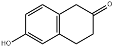 6-羟基-3,4-二氢-1H-2-萘酮 结构式
