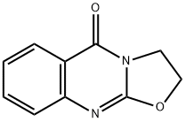 2,3-二氢-5H-噁唑并[2,3-B]喹唑啉-5-酮 结构式