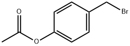 4-溴甲基苯基乙酸酯 结构式