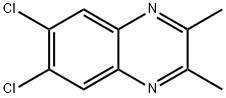 2,3-二甲基-6,7-二氯喹喔啉 结构式