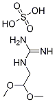 Guanidine, N-(2,2-dimethoxyethyl)- Sulfuric acid 结构式