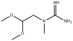 2-Azabutane, N-amidino-4,4-dimethoxy- 结构式