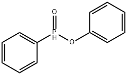 Phenylphosphinic acid phenyl ester 结构式