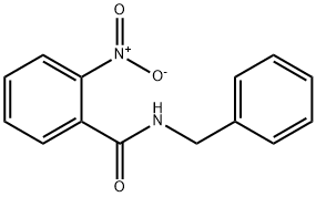 N-(苄基)-2-硝基-苯甲酰胺 结构式