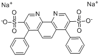 水合红菲绕啉二磺酸钠 结构式