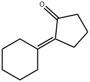 2-Cyclohexylidenecyclopentanone 结构式