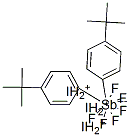 二苯基碘鎓六氟锑酸盐 结构式