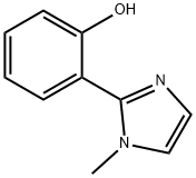 2-(1-甲基-1H-咪唑)-2-苯酚 结构式
