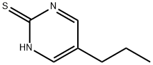 2-巯基-5-正丙烷基嘧啶 结构式