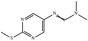 N,N-dimethyl-N'-[2-(methylthio)-5-pyrimidinyl]- Methanimidamide 结构式
