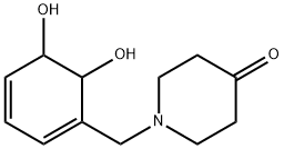 4-Piperidinone, 1-[(5,6-dihydroxy-1,3-cyclohexadien-1-yl)methyl]- (9CI) 结构式