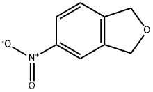5-硝基-1,3-二氢异苯并呋喃 结构式