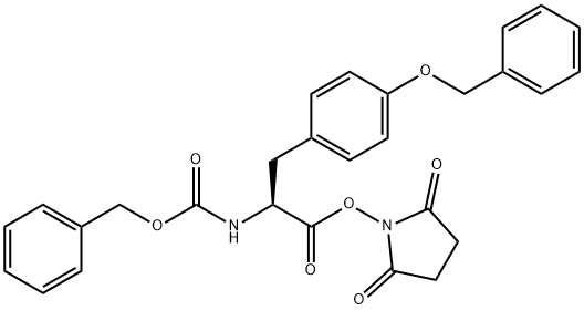 Z-TYR(BZL)-OSU 结构式