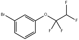 3-(1,1,2,2-四氟乙氧基)溴苯 结构式